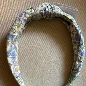 J.Crew Knot headband in Liberty® print